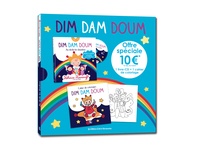 Katherine Roumanoff - Dim Dam Doum - 2 volumes : Au dodo les doudous ; Cahier de coloriages. 1 CD audio