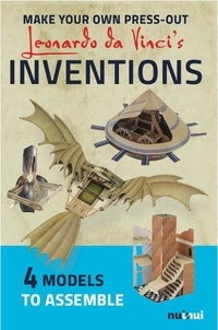 Katherine Sully et David Hawcock - Leonardo da Vinci's inventions - 4 models to assemble.