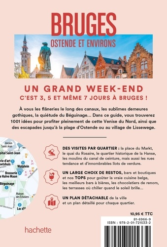 Un grand week-end à Bruges  Edition 2023 -  avec 1 Plan détachable - Occasion