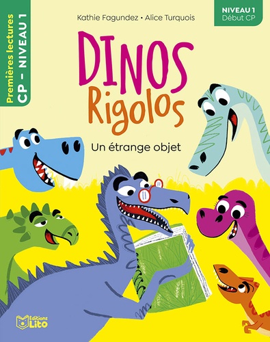 Dinos rigolos  Un étrange objet. Niveau 1 début CP