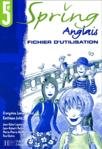 Anglais 5eme Spring. Fichier D'Utilisation