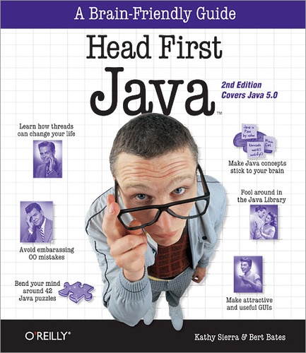 Kathy Sierra et Bert Bates - Head First Java - Edition en anglais.
