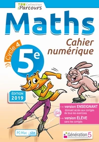 Maths 5e iParcours
