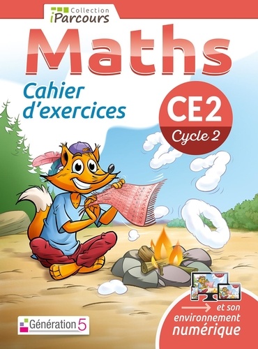 Katia Hache et Sébastien Hache - Maths CE2 iParcours - Cahier d'exercices.