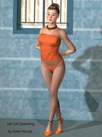  Katie Nicole - Jail Cell Spanking.