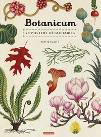 Katie Scott - Botanicum - 28 posters detachables.