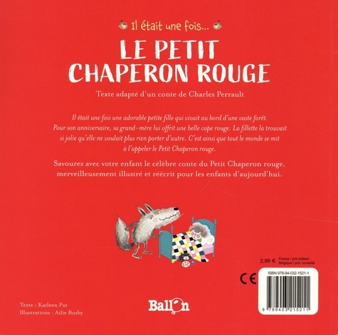 Le petit chaperon rouge