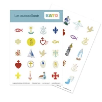Les p'tits autocollants KATO - 2 planches de 21x14,8cm