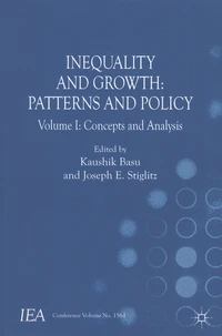 Inequality and Growth : Patterns and Policy