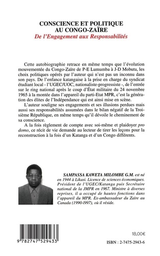 Conscience et politique au Congo-Zaïre