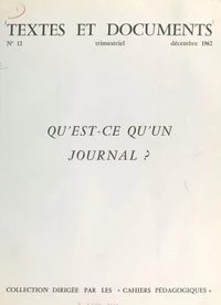 Qu'est-ce qu'un journal ?