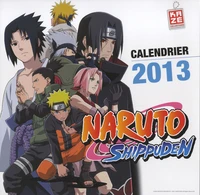 Naruto Shippuden calendrier 2013