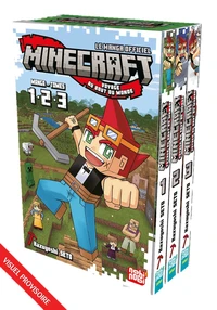 Coffret Minecraft T01-02-03