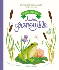 Dans mon jardin il y a...une grenouille