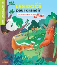 Les animaux de la forêt en action