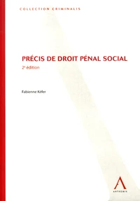 Précis de droit pénal social