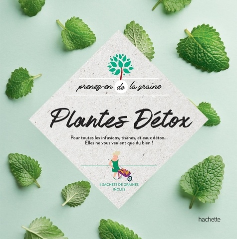 Kei Lam - Plantes détox - Pour toutes les infusions, tisanes, et eaux détox... Elles ne vous veulent que du bien ! 4 sachets de graines inclus.