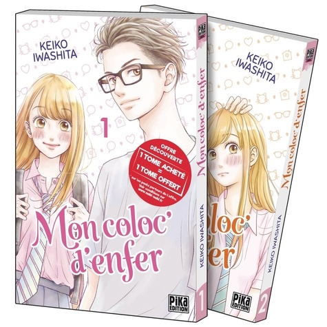 Mon coloc' d'enfer . Pack en deux volumes : tomes... - Keiko Iwashita ...