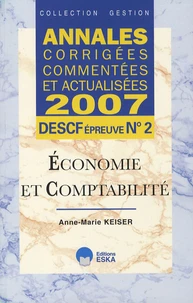 Economie et comptabilité DESCF n° 2