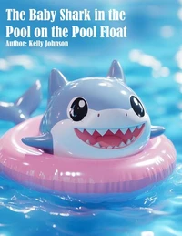 The Baby Shark in the Pool on the Pool Float