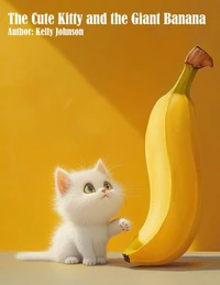The Cute Kitty and the Giant Banana