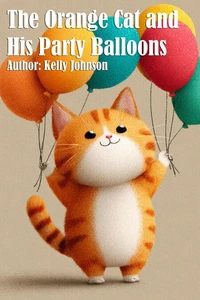 The Orange Cat and His Party Balloons