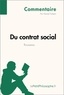 Kemel Fahem - Du contrat social de Rousseau - Commentaire.