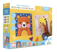 Mes premiers animaux à scratcher - 18 m+