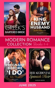 Modern Romance June 2025 Books 1-4