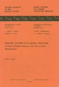 Marriage Patterns in an Archaic Population