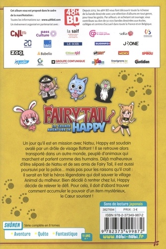 Fairy Tail - La grande aventure de Happy Tome 1 48h de la BD 2023 -  -  Edition limitée