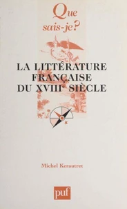 La littérature française du XVIIIe siècle