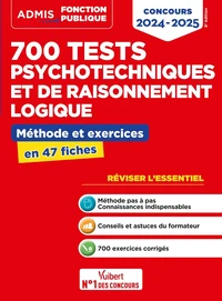 700 tests psychotechniques et de raisonnement logique