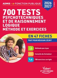 700 tests psychotechniques et de raisonnement logique