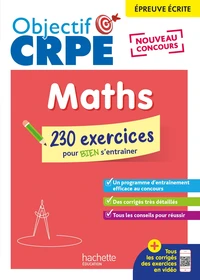 Maths, épreuve écrite