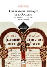 Une histoire juridique de l'Occident (IIIe-IXe siècle)