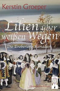 Lilien über weißen Wegen