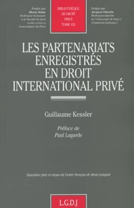 Les partenariats enregistrés en droit international privé