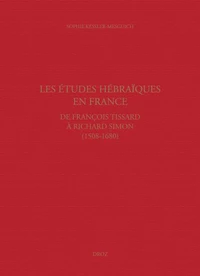Les études hébraïques en France