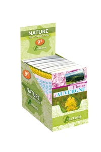 Boite fleurs d'auvergne 12 ex-(f)