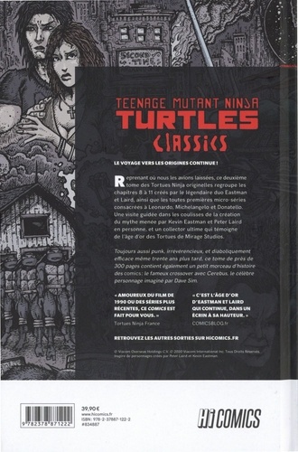 Teenage Mutant Ninja Turtles Classics Tome 2 Travail d'équipe
