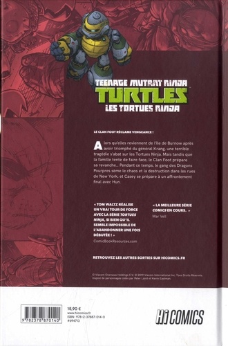 Teenage Mutant Ninja Turtles - Les tortues ninja Tome 8 Vengeance. Première partie