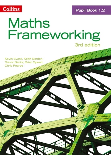 Kevin Evans et  Gordon - KS3 Maths Pupil Book 1.2 - 1 year licence.