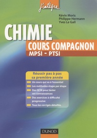 Kevin Moris et Philippe Hermann - Chimie cours compagnon MPSI-PTSI.