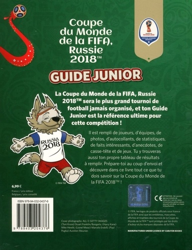 Coupe du monde de la FIFA, Russie 2018 : guide junior - Occasion