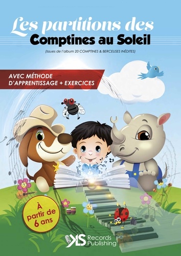 Les partitions des Comptines au Soleil