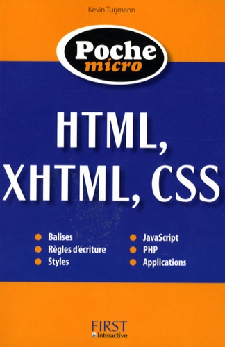 Kevin Turjmann - HTML, XHTML, CSS.