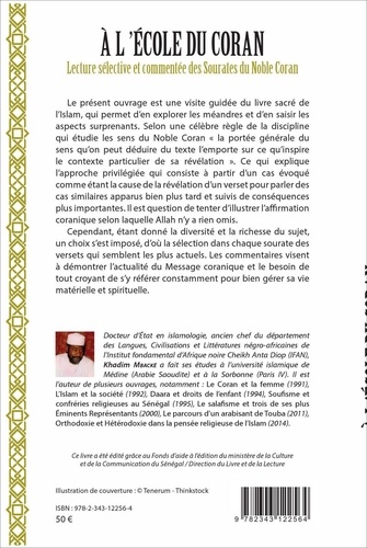 A l'école du Coran. Lecture sélective et commentée des sourates du noble Coran