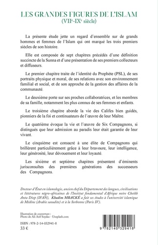 Les grandes figures de l'Islam (VIIe et IXe siècle) 2e édition