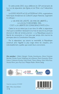 120 ans de laïcité 120 ans de liberté